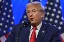 Republican presidential nominee former President Donald Trump speaks during an event on combating a…